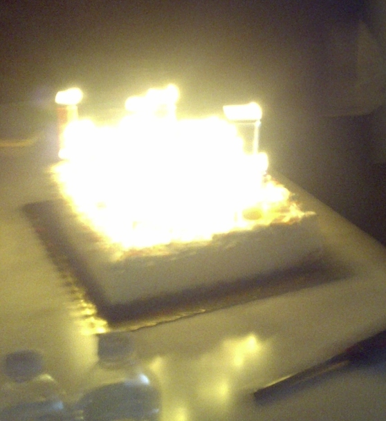 Birthday cake of Illumination