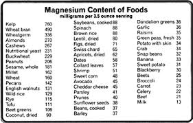 mag foods to eat